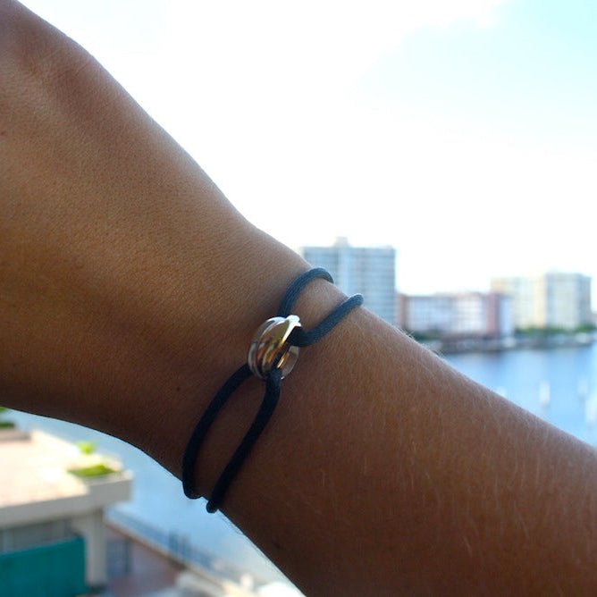 Bracelet 3 anneaux en Acier inoxydable