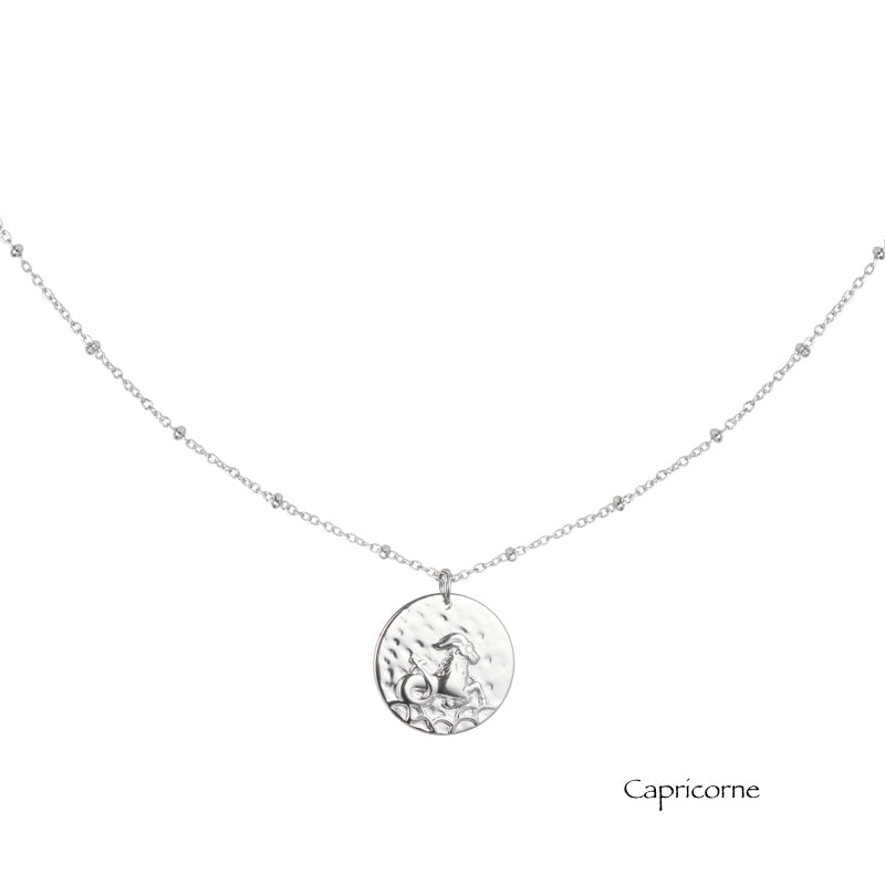 Collier signe Astro - Collier médaille signe Astro - Médaille Signe Astrologique