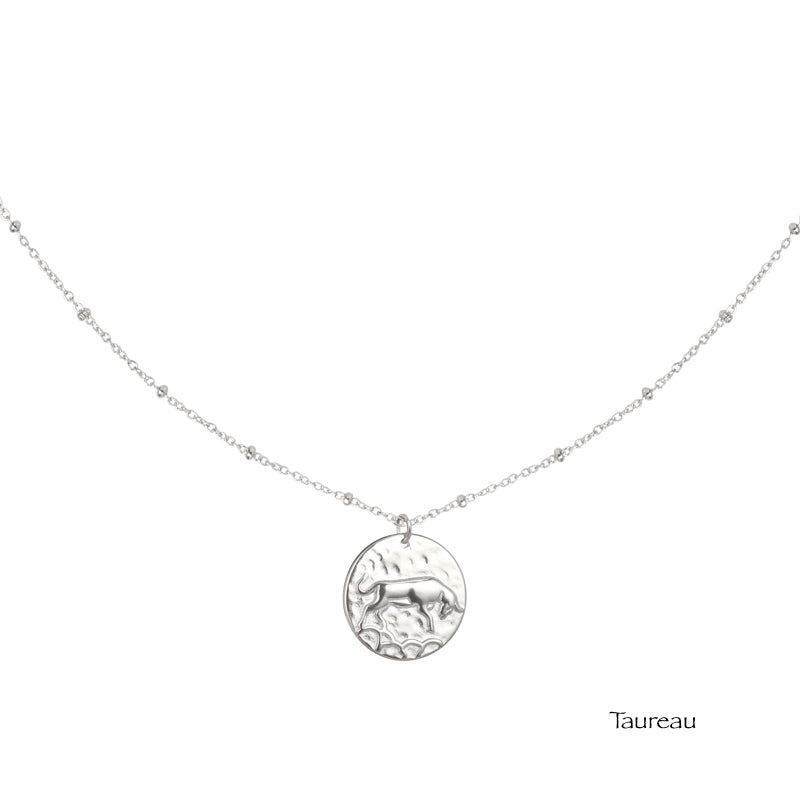 Collier signe Astro - Collier médaille signe Astro - Médaille Signe Astrologique