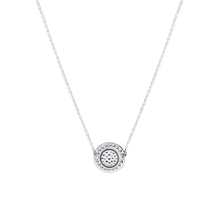 Collier chaîne ras de cou médaille GAÏA en Argent 925
